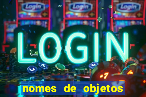 nomes de objetos de origem tupi guarani